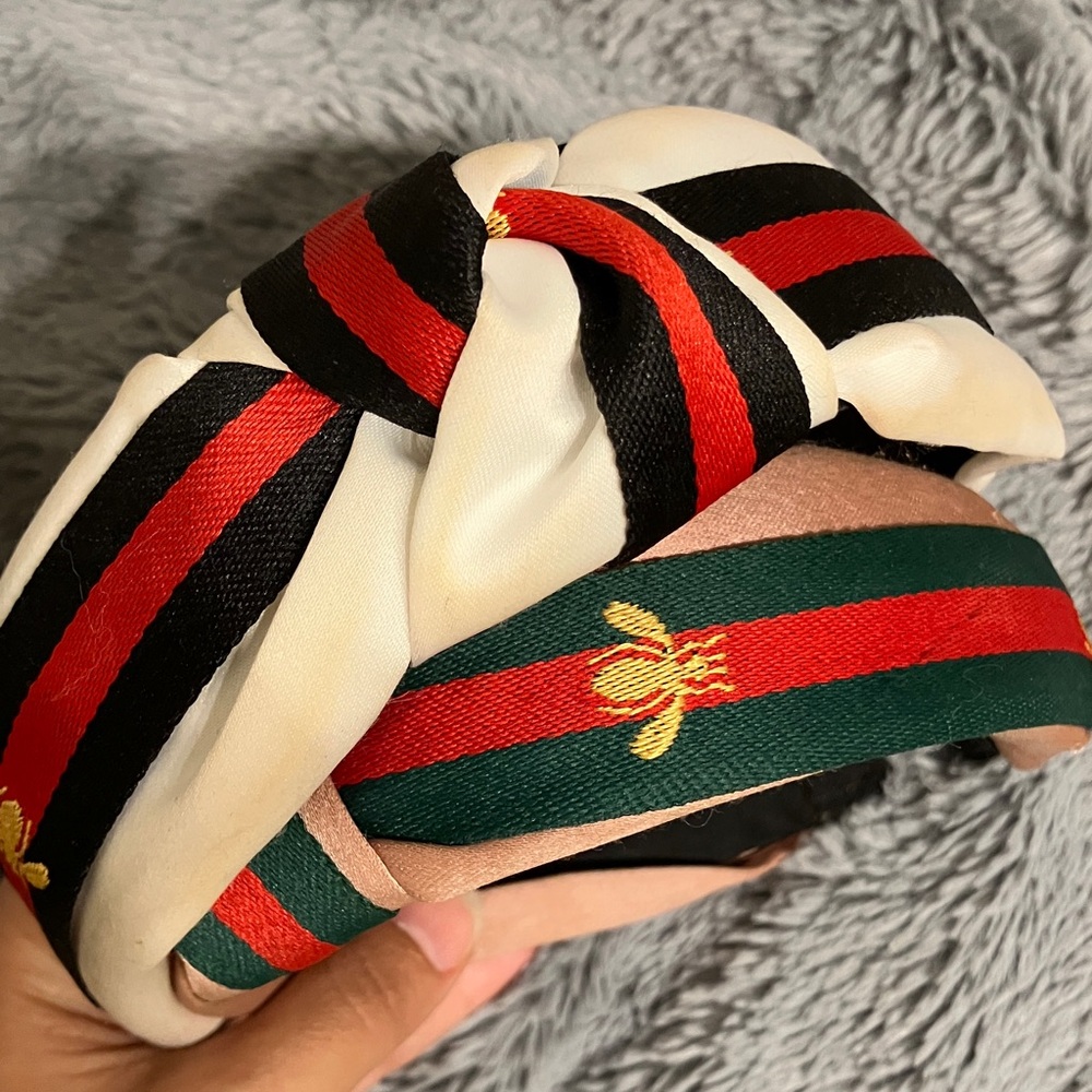 2 Pieces Knotted Turban Headbands for Women